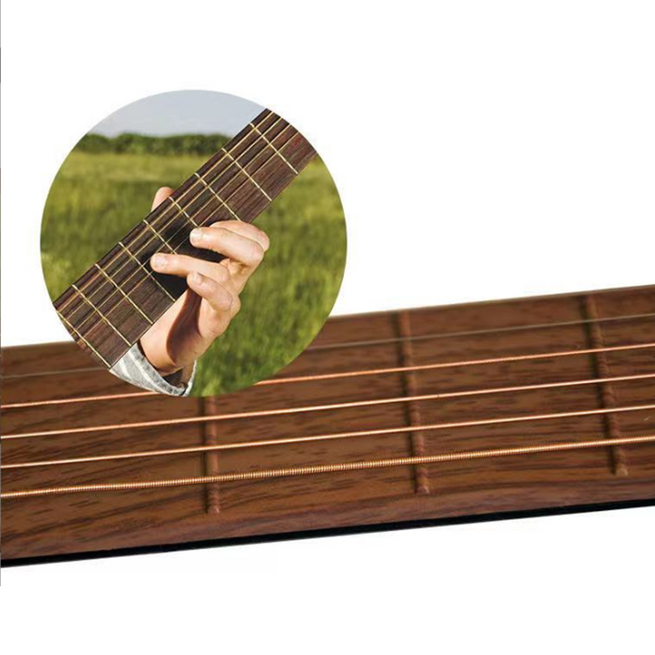 Lær å spille gitar effektivt med denne smarte akkordtreneren. Ideell for rask musikklæring hjemme.