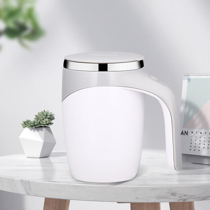 Perfekt gaveidé: Automatisk omrørende kaffekopp i rustfritt stål til kaffeelskeren.