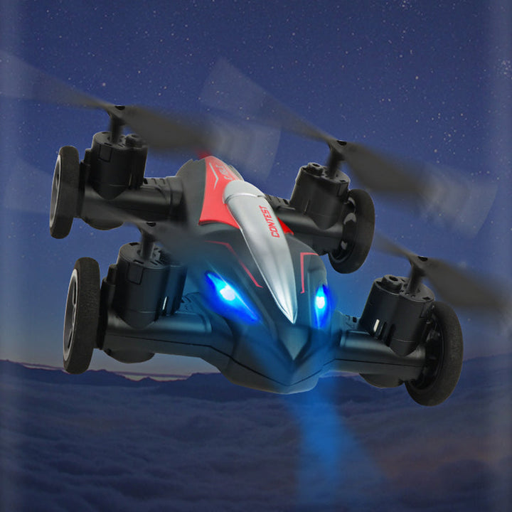 RC bil med flyfunksjon: Se denne fjernstyrte bilen som løfter av og flyr som en drone.