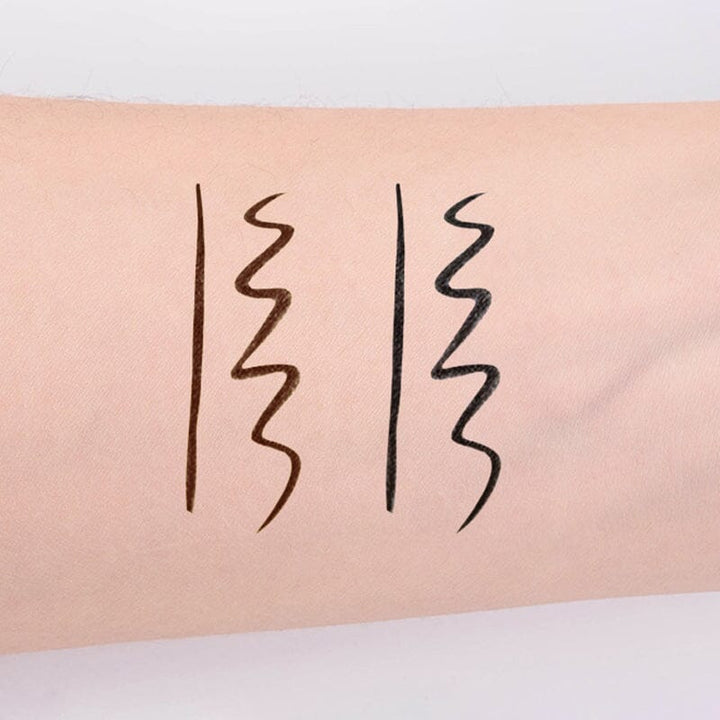 Vanntett eyeliner motstår vann og svette. Hurtigtørkende, langvarig kosmetikk for øyesminke.