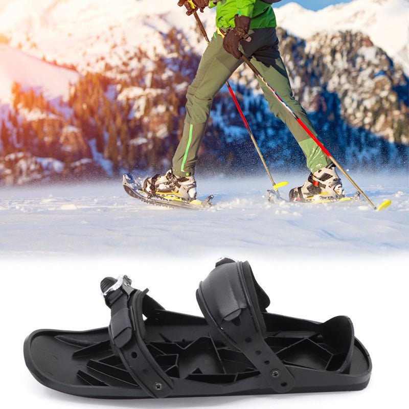 Allsidige miniski for barn og voksne, gir enkel adgang til snølek og lettvinte vintersport.