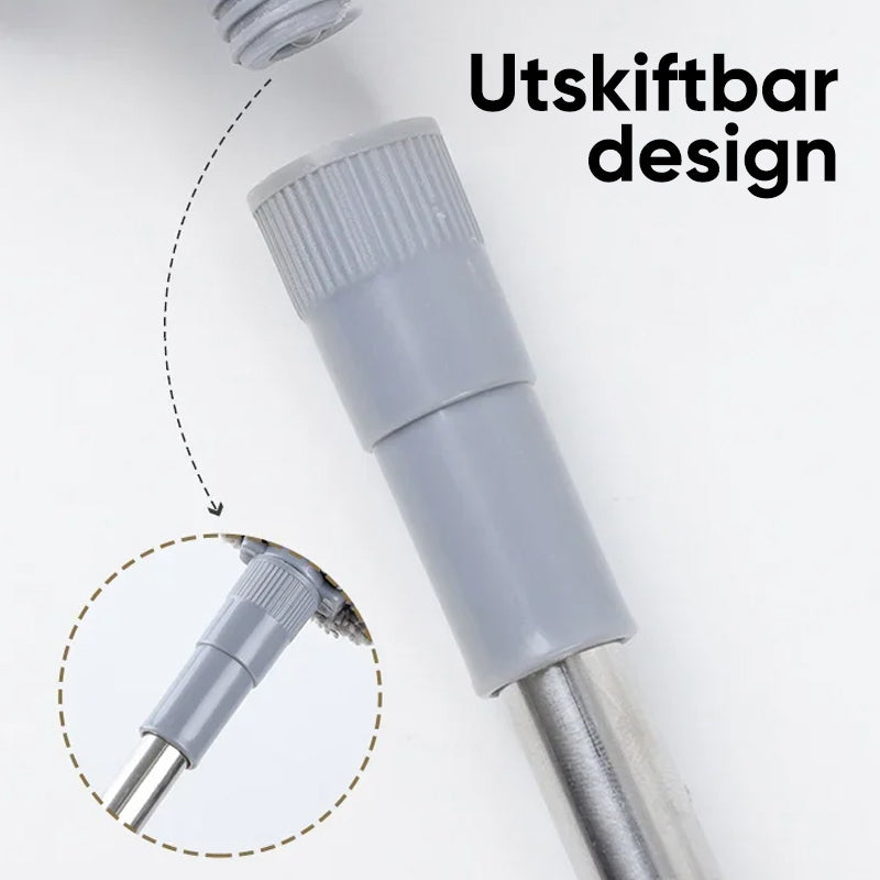 Gjør rengjøring enklere med denne allsidige, fleksible mikrofiber støvkosten.