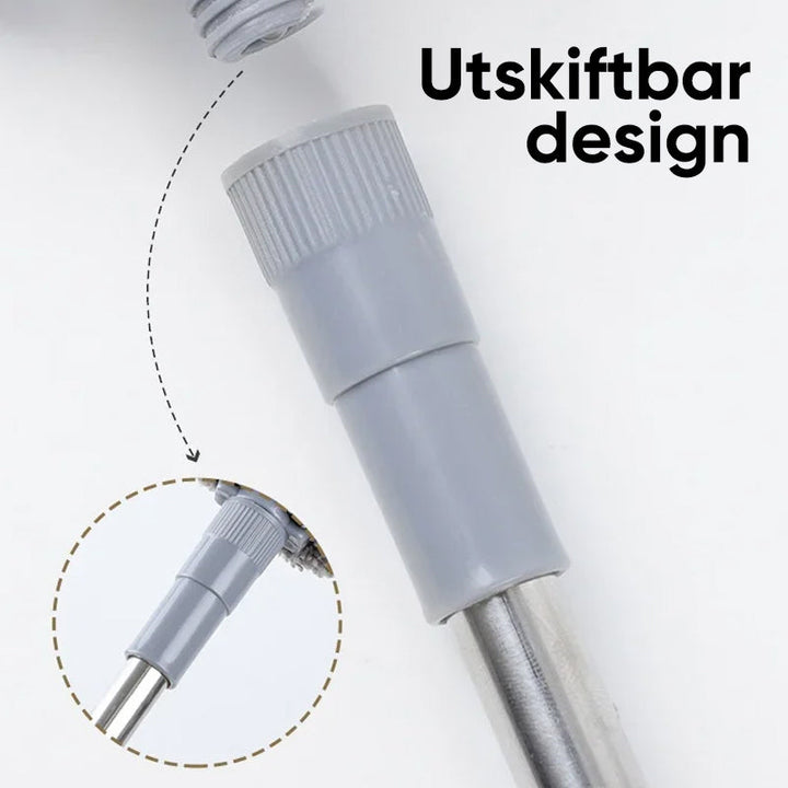 Gjør rengjøring enklere med denne allsidige, fleksible mikrofiber støvkosten.