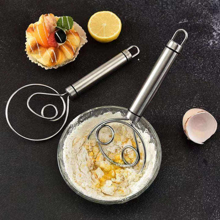 Perfekt gaveidé: Deigvisp i rustfritt stål for bakeentusiaster. Holdbar visp som forenkler bakingen.