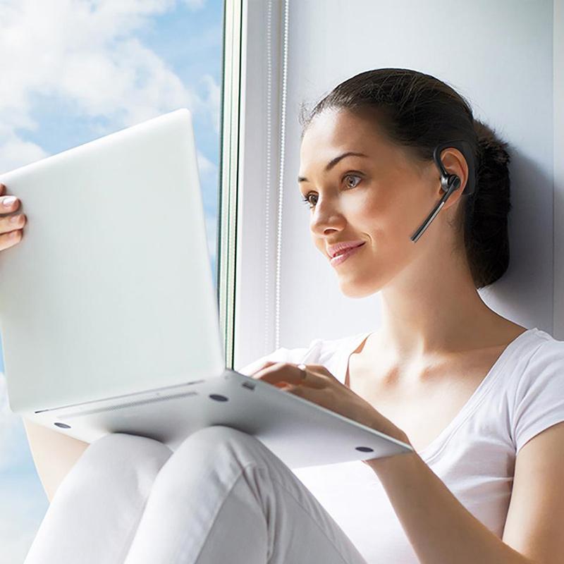 Unisex Bluetooth-headset som leverer krystallklar lyd og optimal komfort hele dagen.