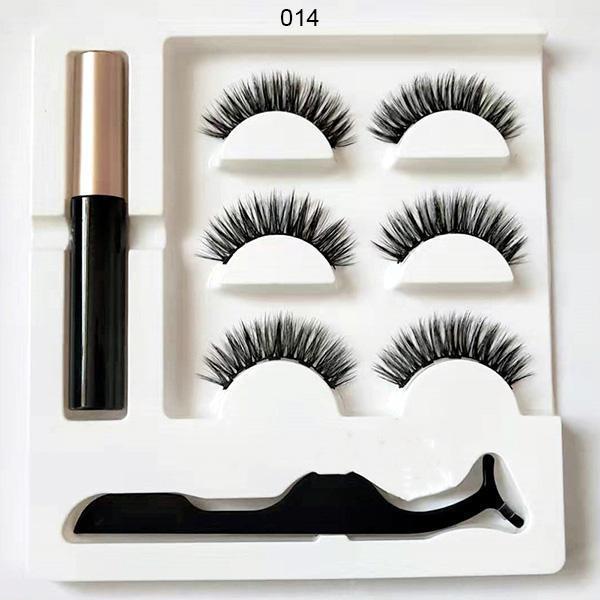 Superenkelt magnetisk vippesett for kvinner. Limfri eyeliner for rask og feilfri påføring av vipper.