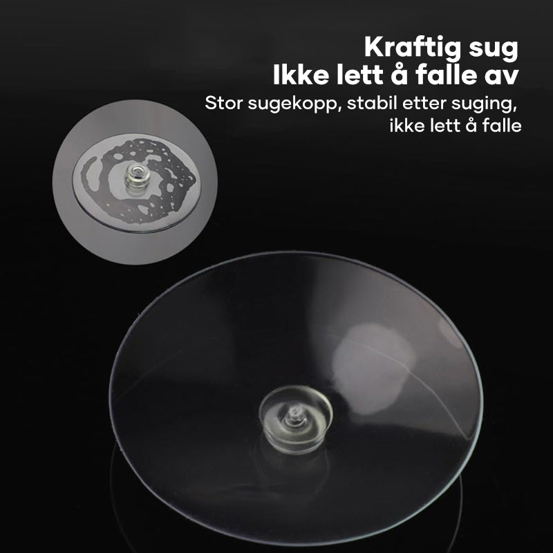 Elegant vanntett Bluetooth høyttaler med justerbare LED-lys og krystallklar lyd.