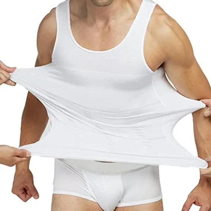 Ergonomisk designet kompresjonsvest for menn, gir optimal støtte og forming.