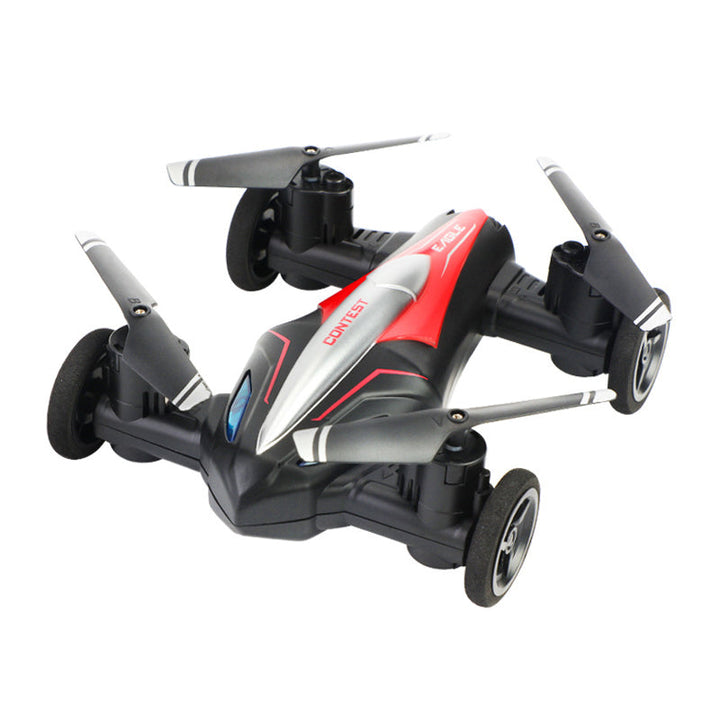 Innovativ RC drone: Denne fjernstyrte leken tilbyr både flyging i luften og kjøring på bakken.