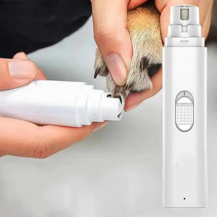Elektrisk negleklipper for hund. Stille, effektiv klopleie for alle hunderaser.