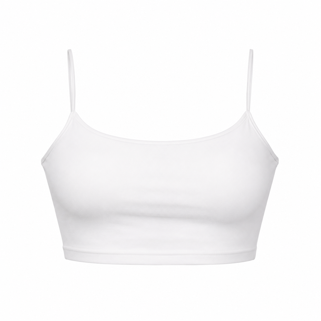 Elegant svart ryggløs haltertopp for damer, med minimalistisk snitt. Ideell for sommer og fest.