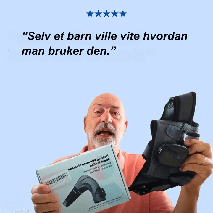 Ergonomisk skulderstøtte & terapi for å lindre smerter, forbedre mobilitet & fremme raskere helbredelse.