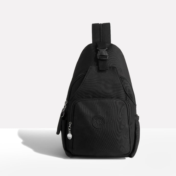 Ergonomisk unisex skulderveske med skjulte glidelåser og sikkerhet for pendling; ideell for daglig bruk og reise.