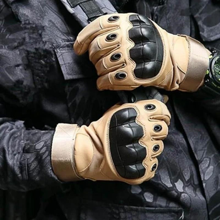 Slagfaste unisex hansker som beskytter hendene effektivt under krevende industri- og sportsaktiviteter.