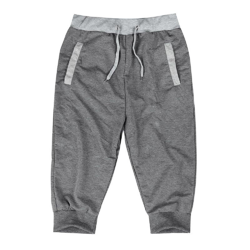 Herre joggebukse med snøring og elastisk midje, ideell for sport, trening og fritidskomfort.