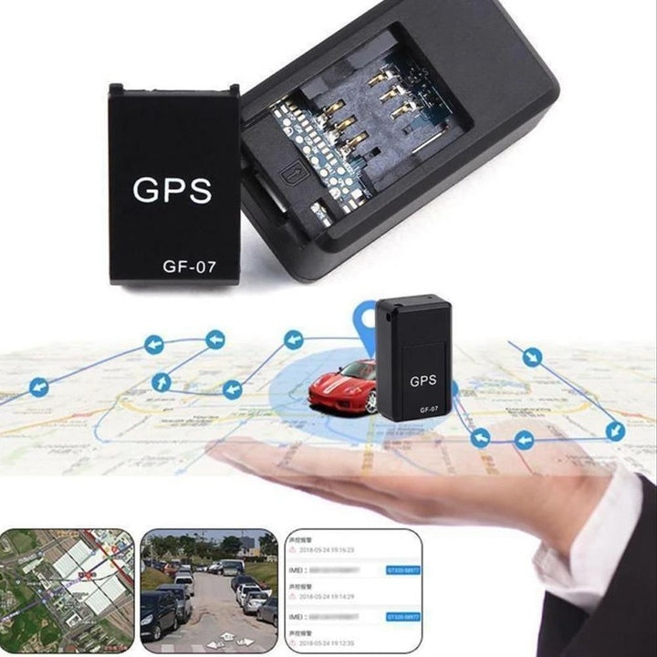Robust mini magnetisk GPS-sporer. Spor bil og eiendeler i sanntid. Anti-tyveri og sikkerhetselektronikk.
