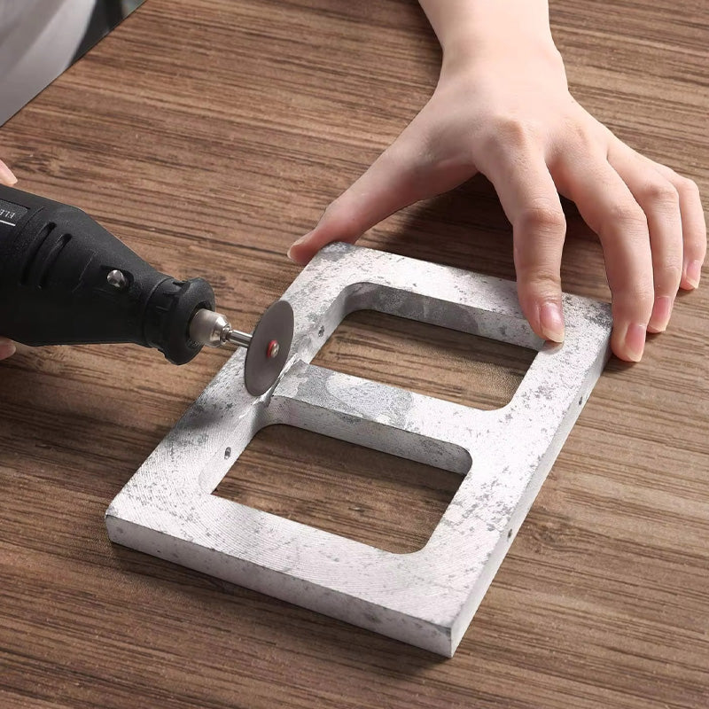 Robust HSS kutteskivesett for trebearbeiding og metallskjæring; ideelt for DIY prosjekter.