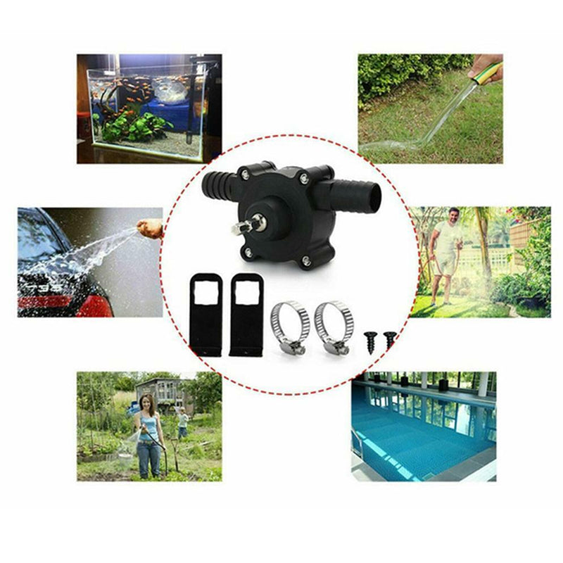 DIY-verktøy: Selvfyllende overføringspumpe; borepumpe for effektiv og sikker væskehåndtering av diverse væsker.