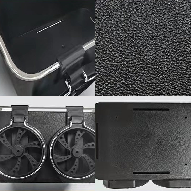 Moderne design universal boks for armlene i bil. Praktisk løsning for oppbevaring og orden i bil.