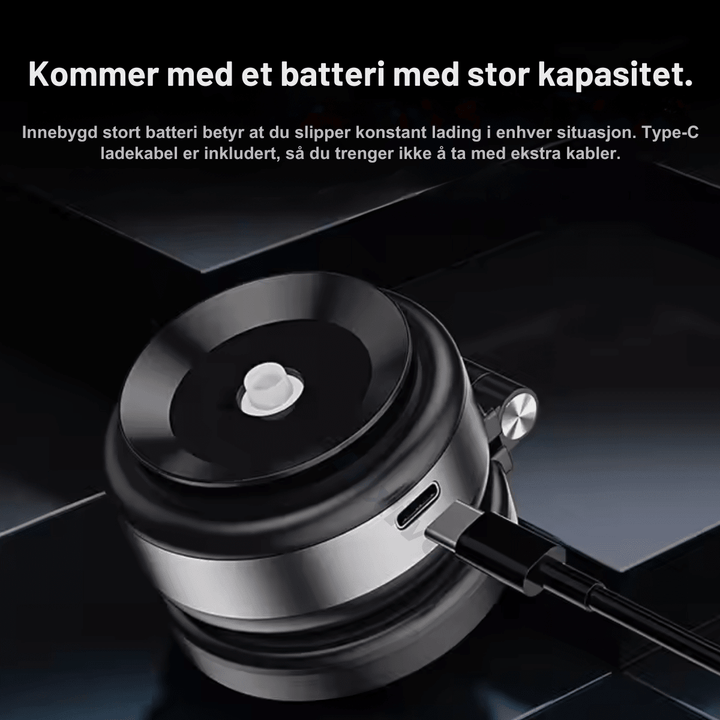 MagHold Pro universalt telefonfeste med 360° rotasjon for optimal visning i bilen.