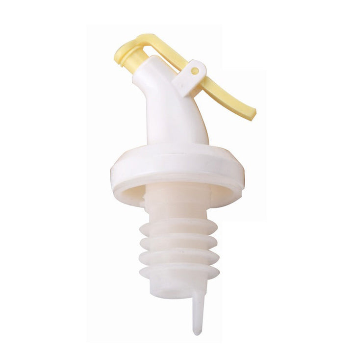 Sett med dryppfri oljeflaskestopper, gjenbrukbar dispenser for matlaging med olje og eddik.