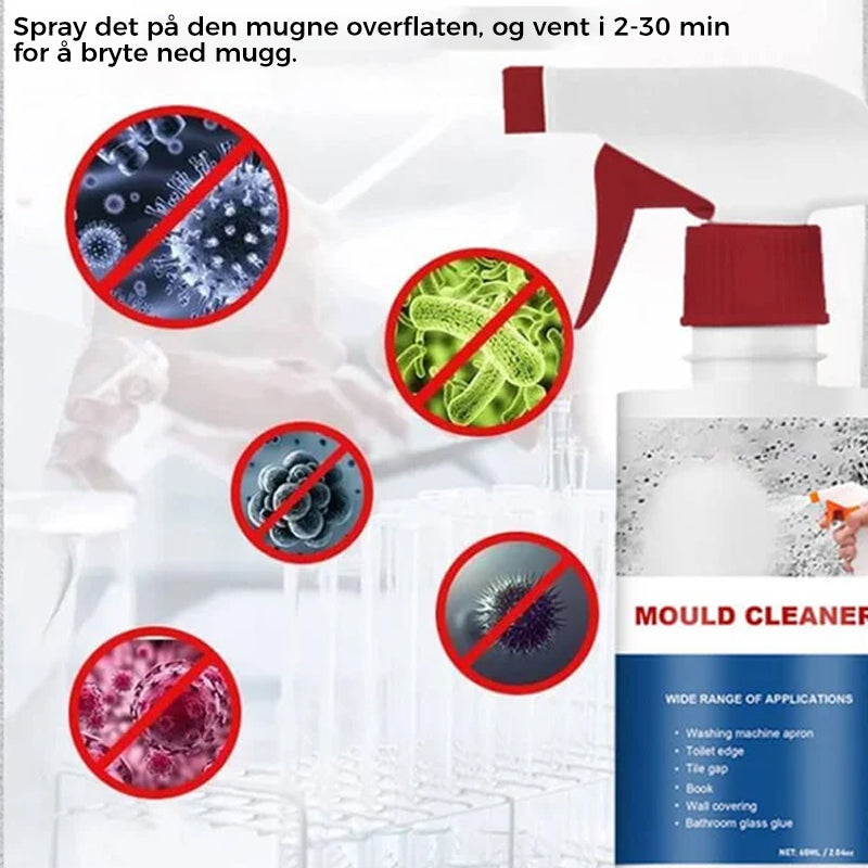 Oppnå et plettfritt og friskt hjem med dette kraftige muggrenseskummet. Ideell for husvask.