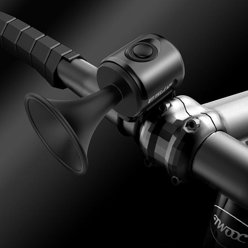 Vanntett elektrisk sykkelhorn og alarm, perfekt for alle værforhold. Sykkeltilbehør.