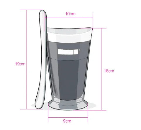 Lag din egen slush og shake hjemme. Brukervennlig og rask maskin for frosne drikker.