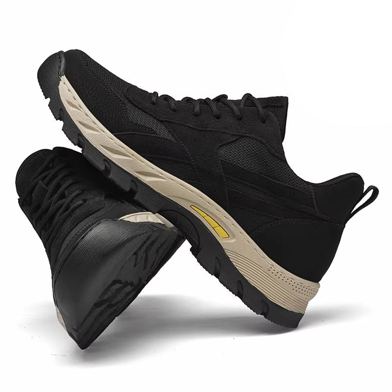 Komfortable, pustende herresko. Stilrene høydeøkende sneakers med skjult hæl, perfekt for fritid.