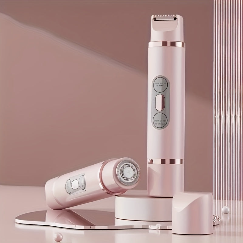 PureSilk ansiktstrimmer og bikinilinjetrimmer, trådløs, for sensitiv hud og glatte resultater.