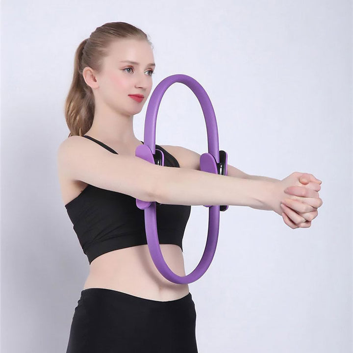 Treningsring forbedrer kroppsholdning og kjernestyrke. Utmerket for pilates og rehabilitering.