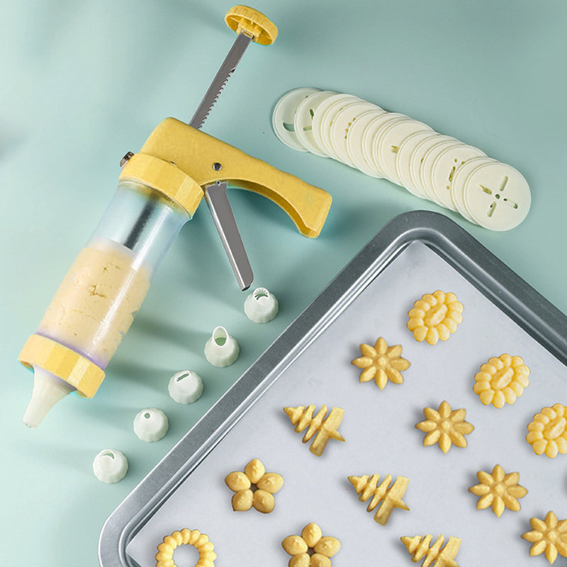 Kakepresse og bakeunderlag for perfekt formede kjeks og desserter.