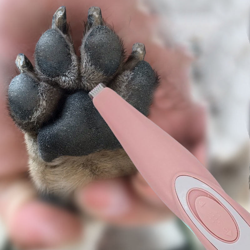 Stille mini kjæledyrtrimmer for rolig pelsstell, perfekt for sensitive områder.
