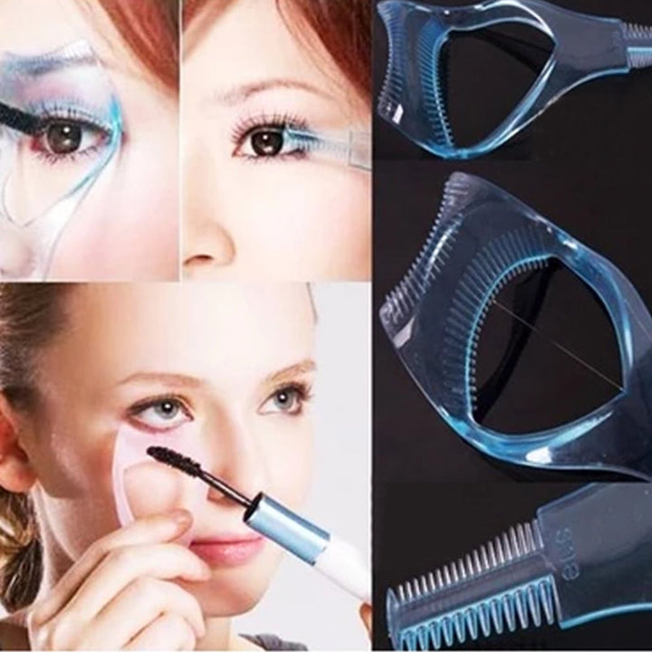 Innovativ mascara applikator for presis påføring av øyensminke.