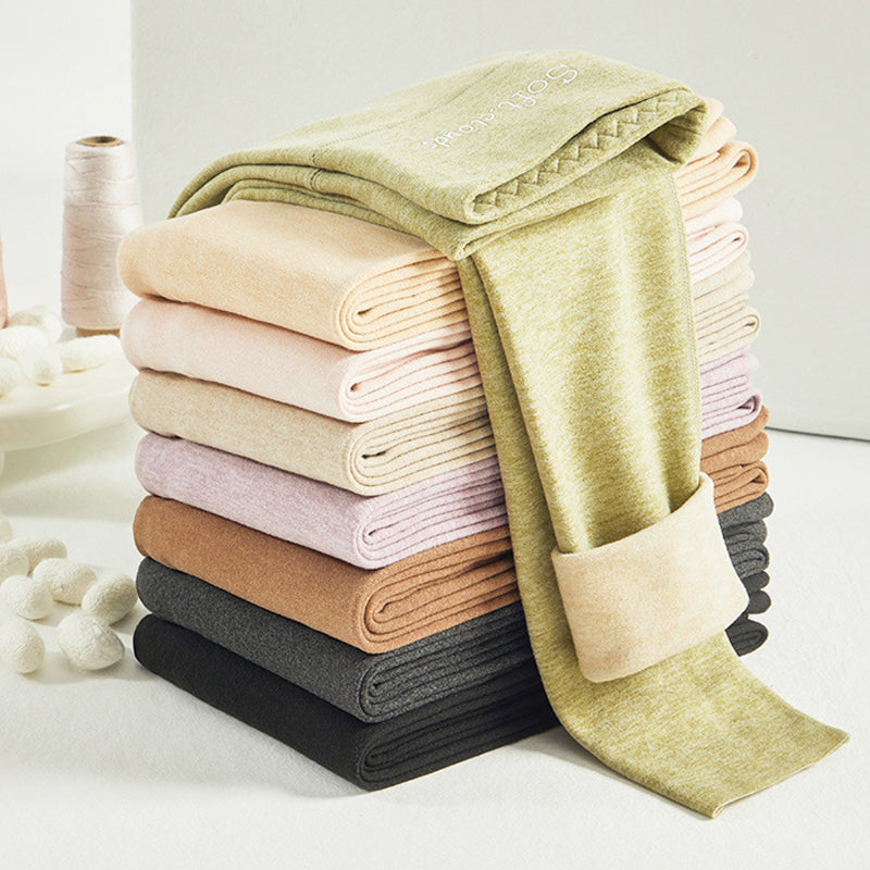 Mote-leggings for kvinner, tykke, varme og allsidige for vintergarderoben.