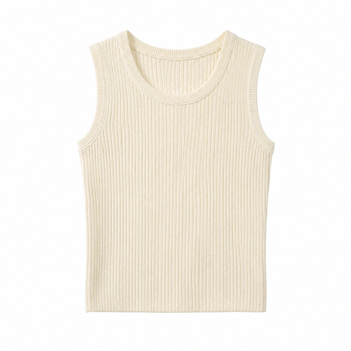 Behagelig, elastisk herre tank top. Slim fit treningsvest for aktivitet, gym og sommer. Ermeløs design.