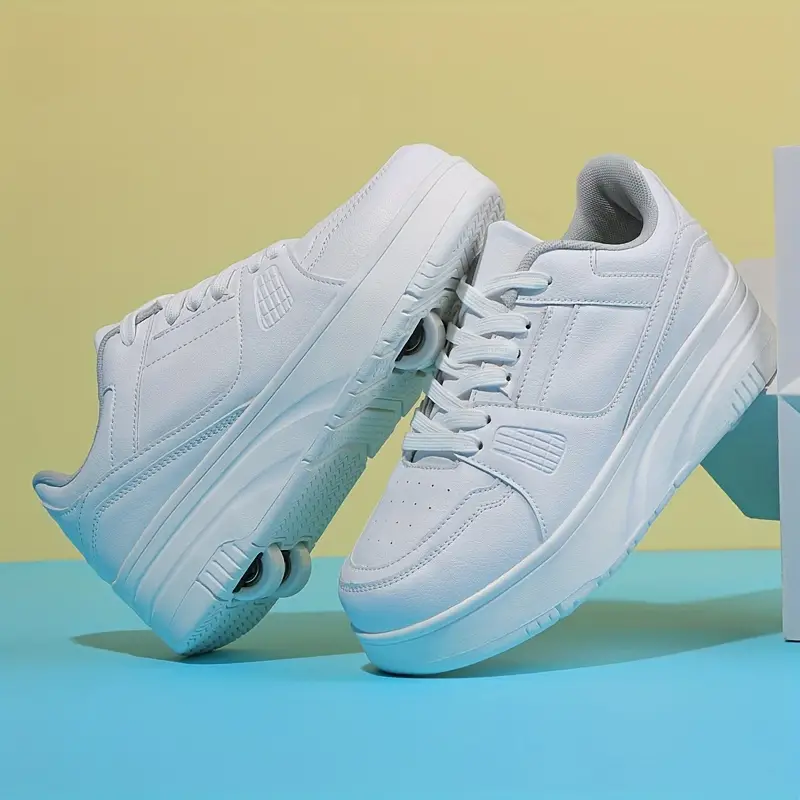 Morsomme unisex rullesko for barn og voksne. Allsidige sportssko og fritidssko med hjul.