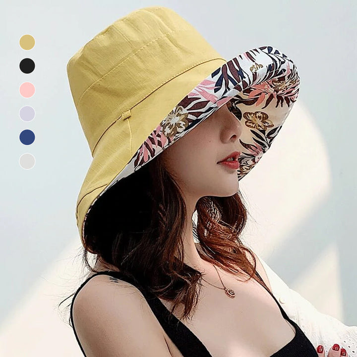 Lett og luftig unisex sommerhatt i 100% bomull, med bred brem for ultimat solbeskyttelse.