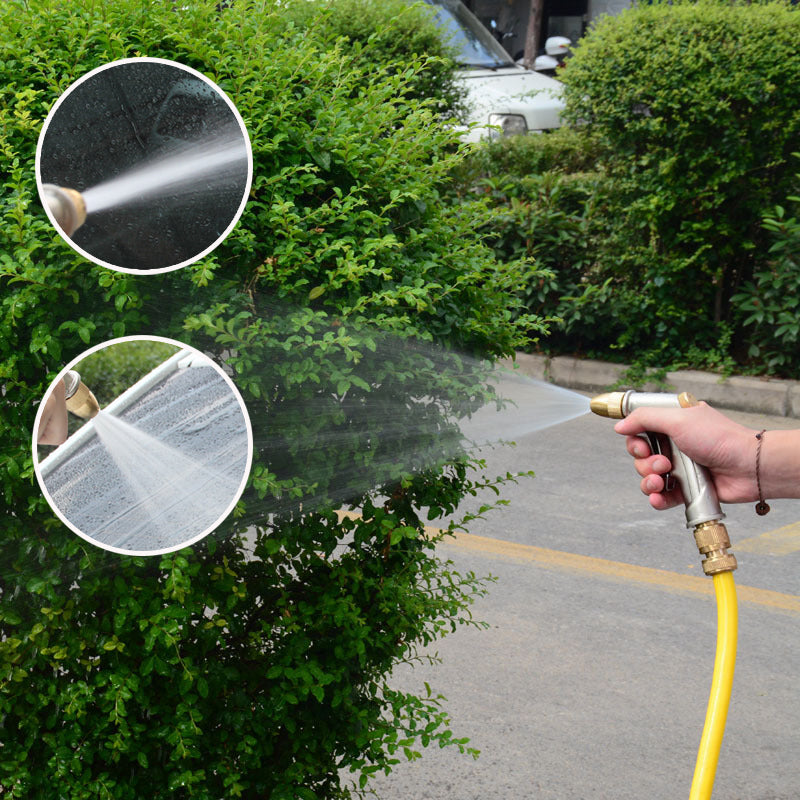 Terrassespyler vanndyse i robust metall, perfekt for rask og effektiv rengjøring av uteplassen.