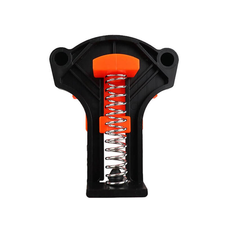 Effektiv vinkelklemme for møbelmontering. Essensielt verktøy for DIY-prosjekter og bygging av rammer og skap.