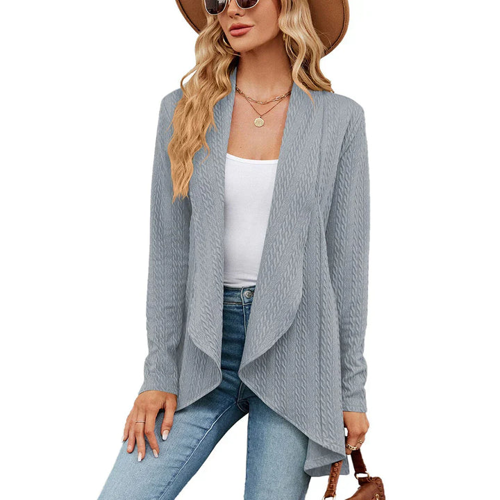 Høstcardigan dame, en myk og komfortabel overgangsjakke for elegant hverdagsstil.