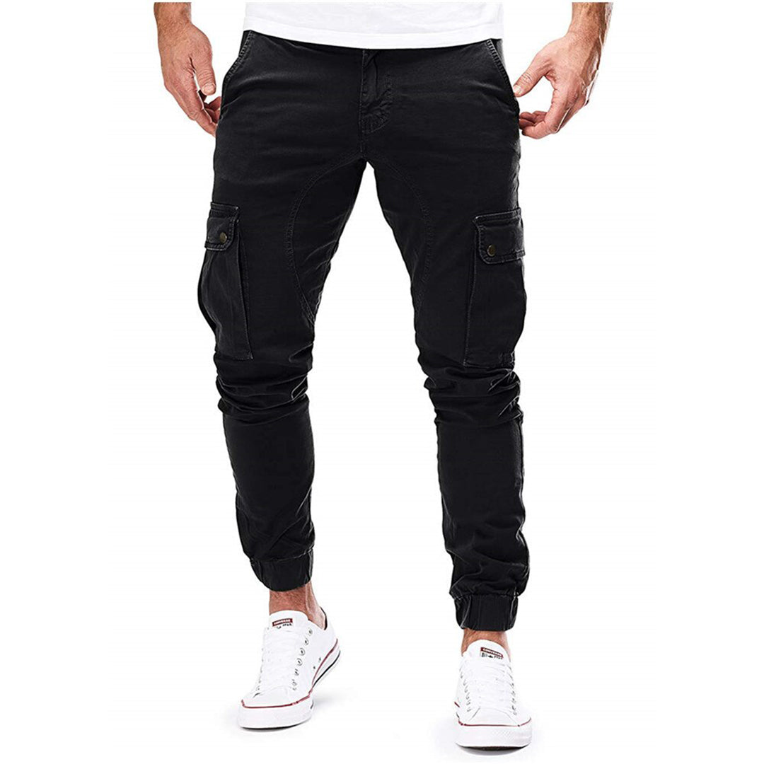 Trendy menns cargo joggebukser med moderne passform og funksjonelle detaljer for casual stil.