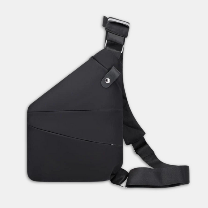 Stilig antityveri crossbody-veske med skjulte glidelåser og sikkerhetsdetaljer, perfekt for reise og byliv.