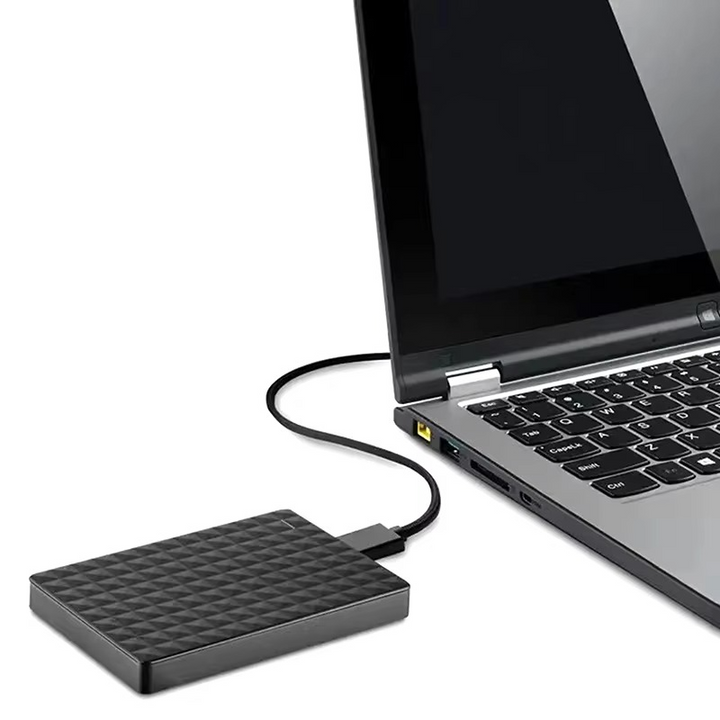 Høykvalitets 8TB bærbar harddisk for ekstern lagring av filer, perfekt for data backup og digital lagring.