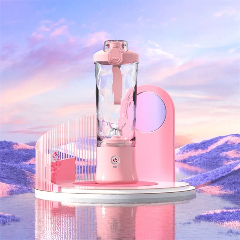 Moderne bærbar blender, ideell for personlig bruk. Lag deilige, sunne drikker for en aktiv livsstil overalt.