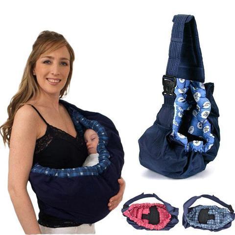Komfortabel babybæresele for nyfødte, ammingsvennlig design for enkel mating og nærhet.