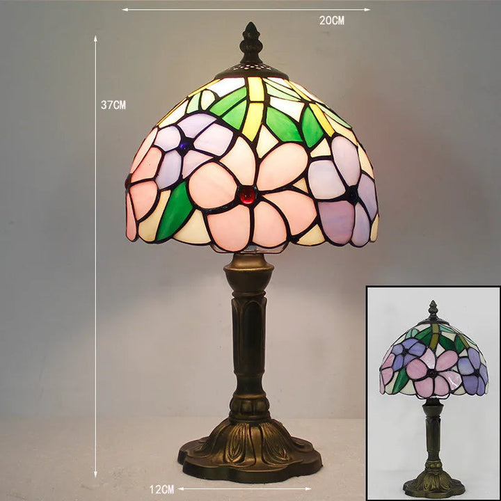 Fargerik justerbar bordlampe, LED leselampe og dekorlampe for moderne hjem.