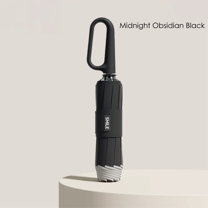 SafeGlow unisex paraply, svært synlig med reflekterende materiale, robust mot all slags vær.