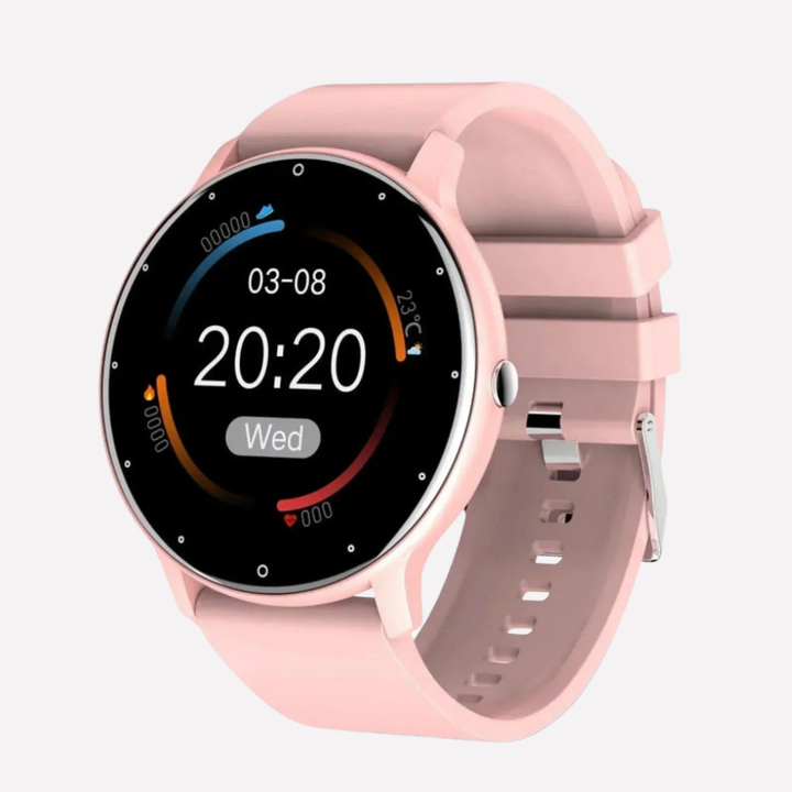Ny smartklokke og fitness tracker for unisex, overvåker puls, oksygen og aktivitet. Hold deg tilkoblet.