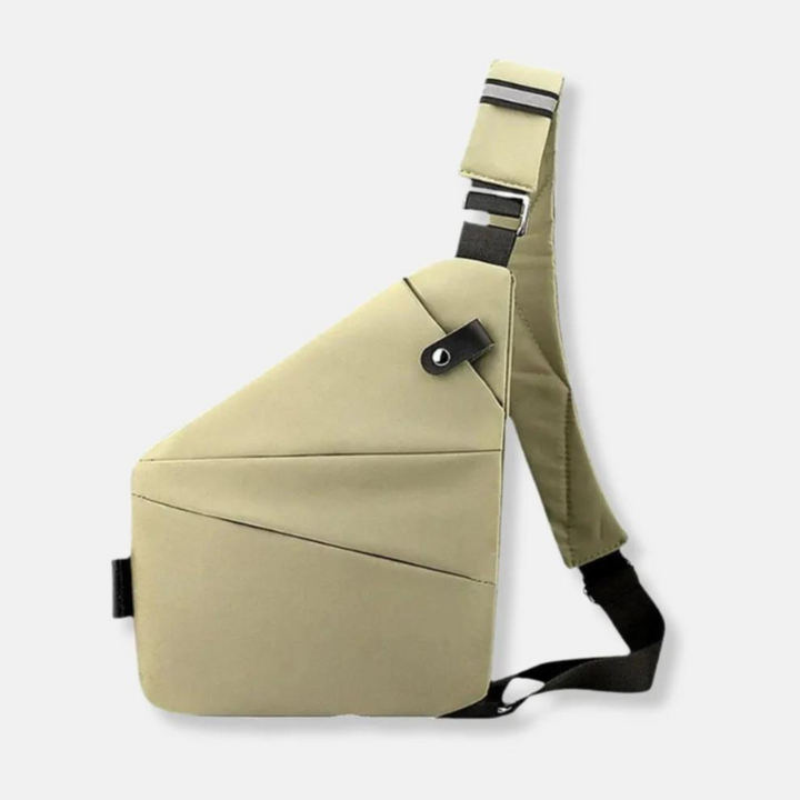 Ergonomisk lettvekt crossbody veske som sikrer komfort og trygghet hele dagen.